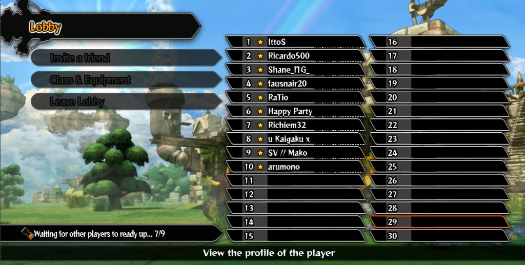 Happy Wars Revival online lobby with players ready